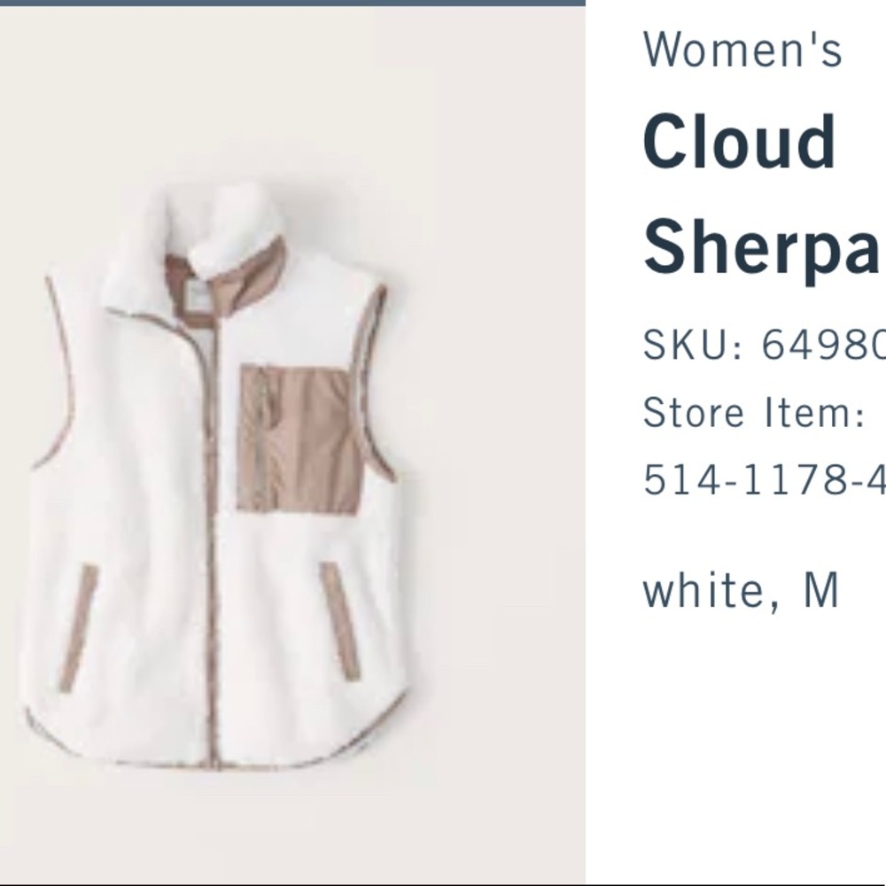 Sherpa Abercrombie Vest